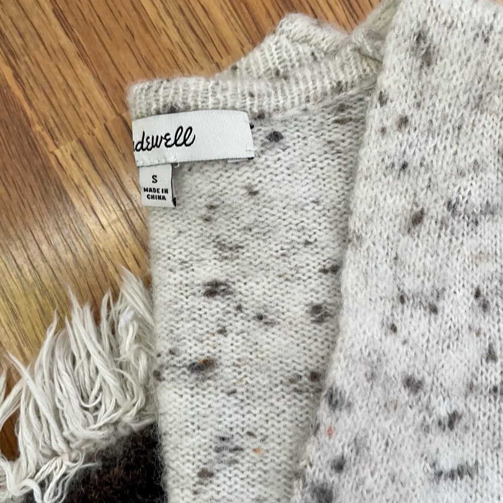 Madewell Donegal Cardigan with Pockets Small - Picture 2 of 3